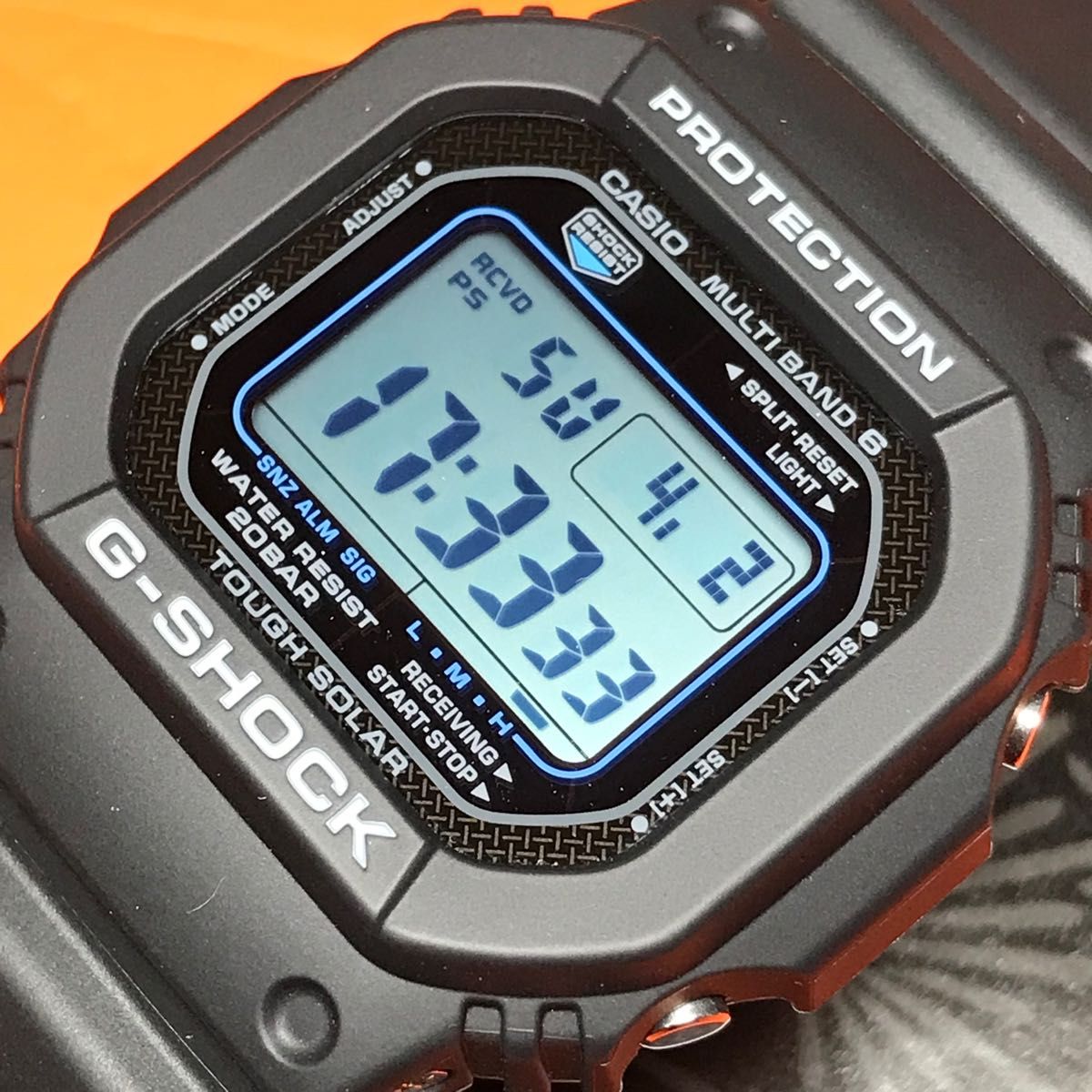 Casio G-Shock GW-M5610U-1C カシオジーショック腕時計 電波 Casio G-Shock GW-M5610U-1C カシオジーショック腕時計 電波