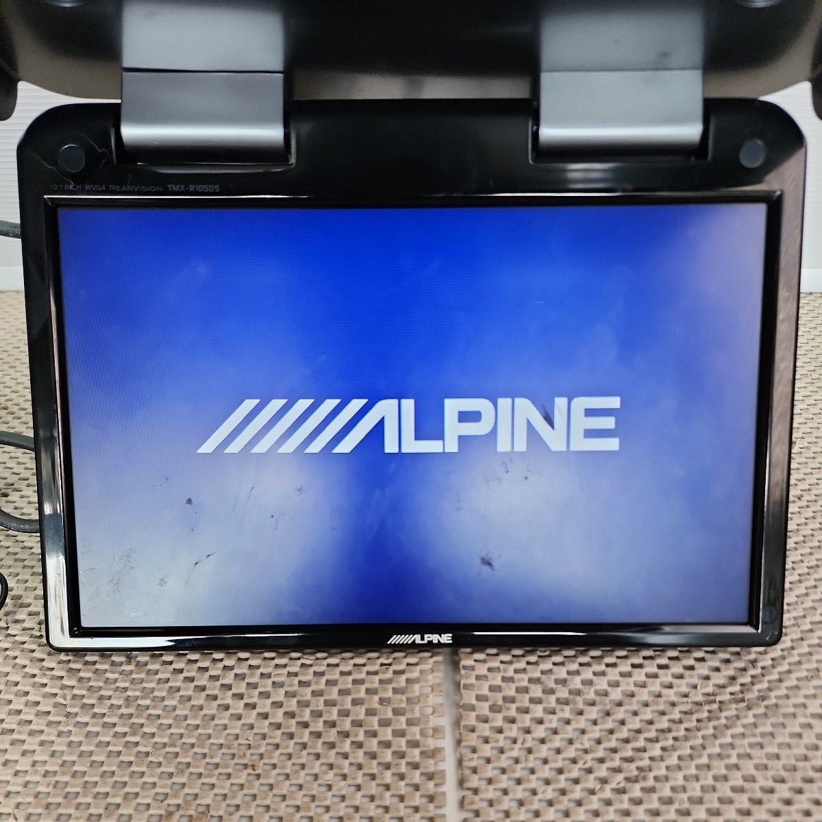 ALPINE TMX-R1050S フリップダウンモニター 10.1INCH WVGA REARVISION. H231018_画像6