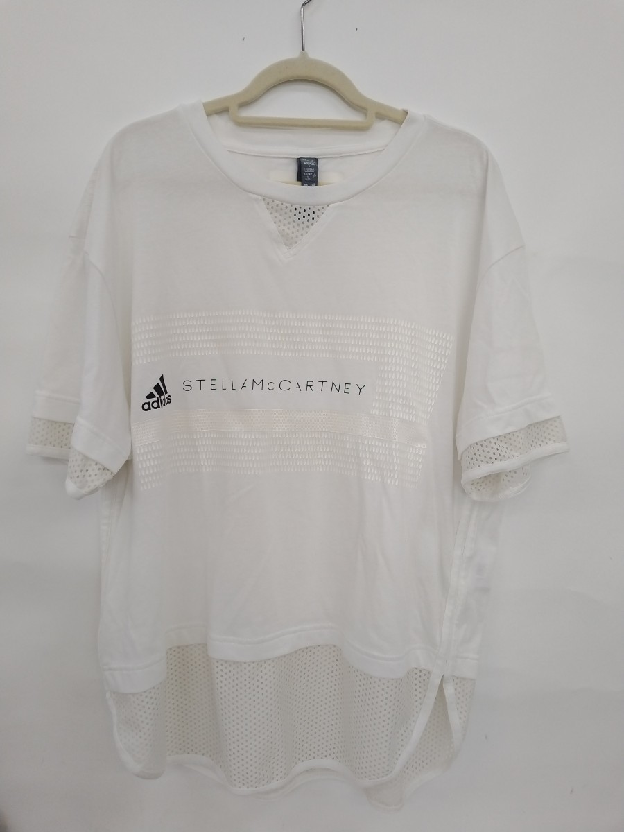  Adidas Stella McCartney футболка jo серебристый g одежда тренировка одежда Jim 