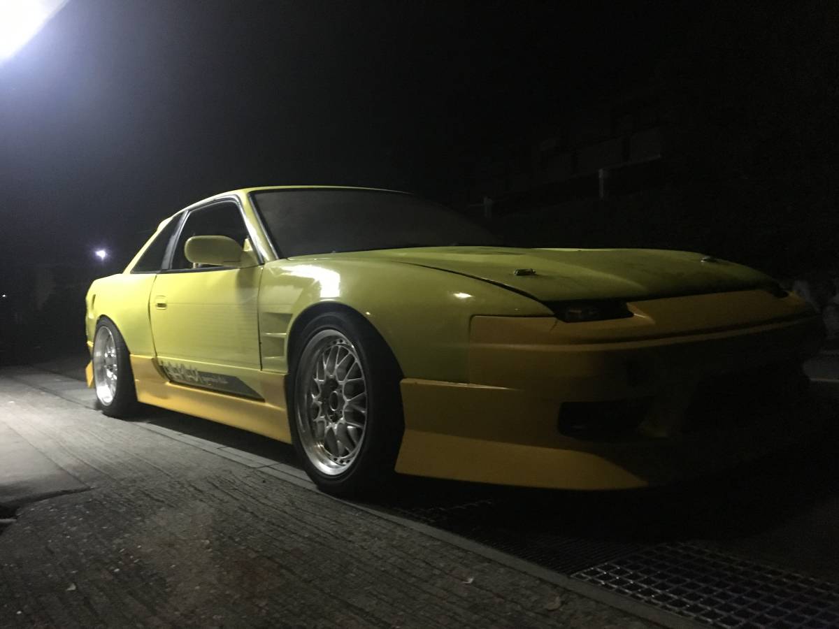  selling out immediately doli Nissan Silvia S13 SR20DET turbo 5MT modified great number box change good wa ruby a document equipped 