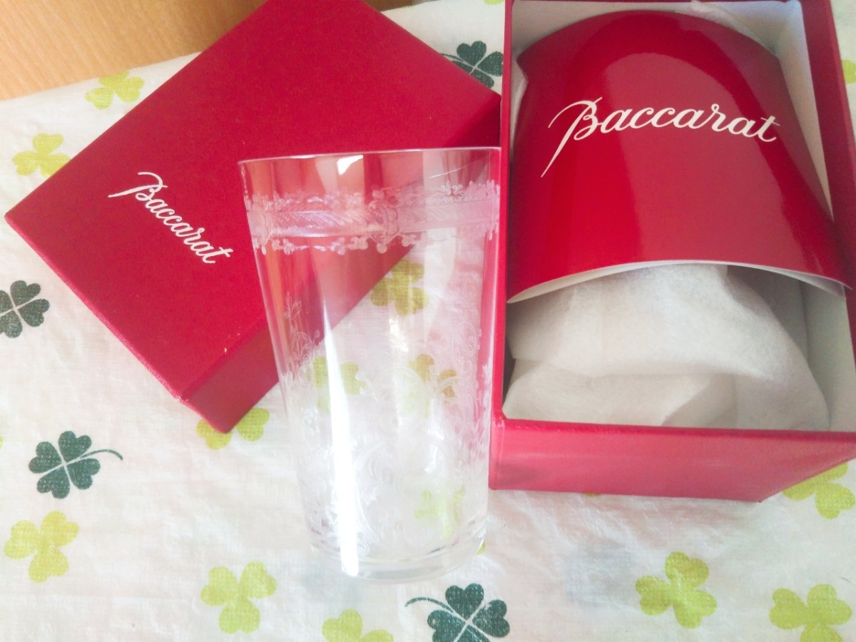 バカラ Baccarat エッチング技法 グラス-