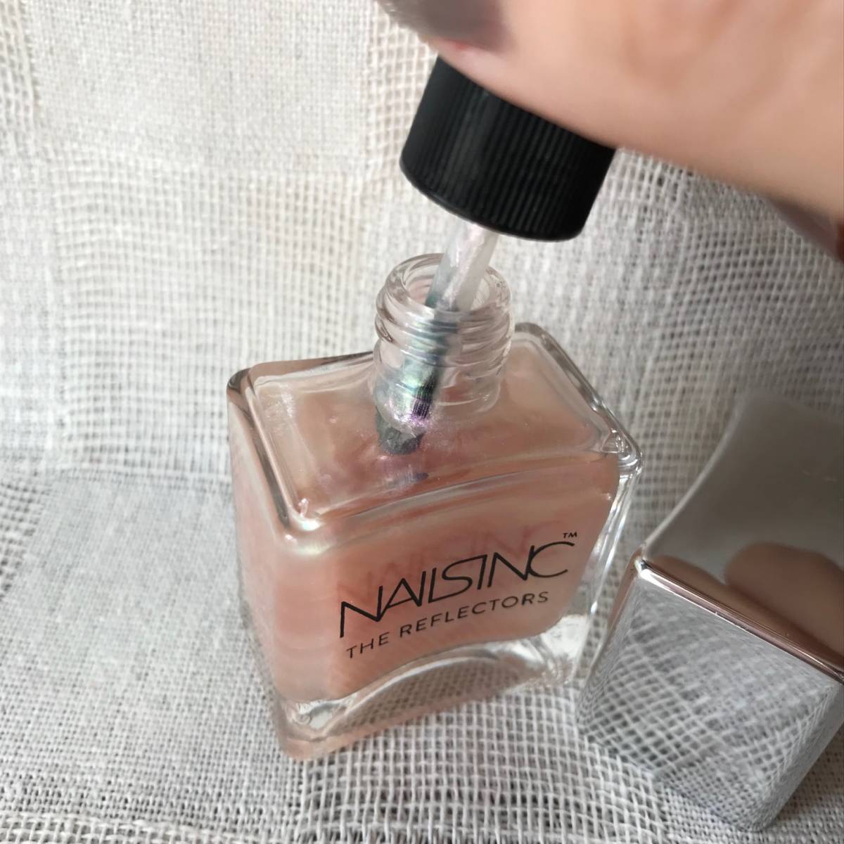 NAILSINC THE REFLECTORS Primrose Street ネイルズインク リフレクターズ プリムローズ ストリート 14ｍl ☆美品☆ 偏光パール 速乾 _画像6