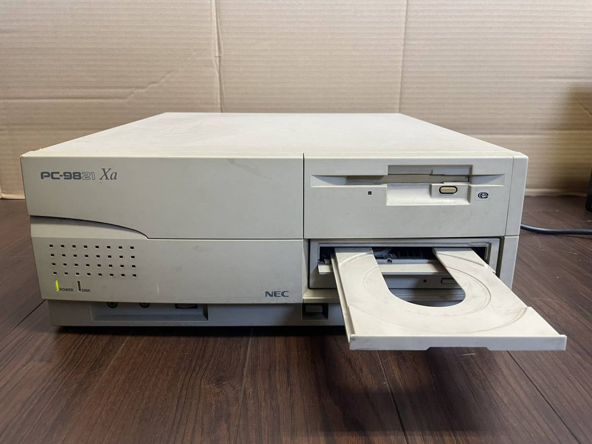 当社の NEC PC-9821Xa 中古現状品、通電確認のみ デスクトップ