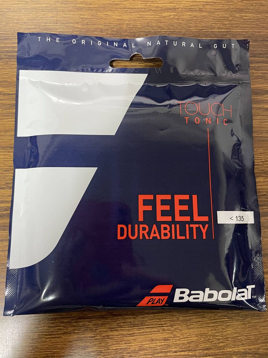 【新品】Babolat バボラ タッチトニック(Touch Tonic)<1.35mm 1張り