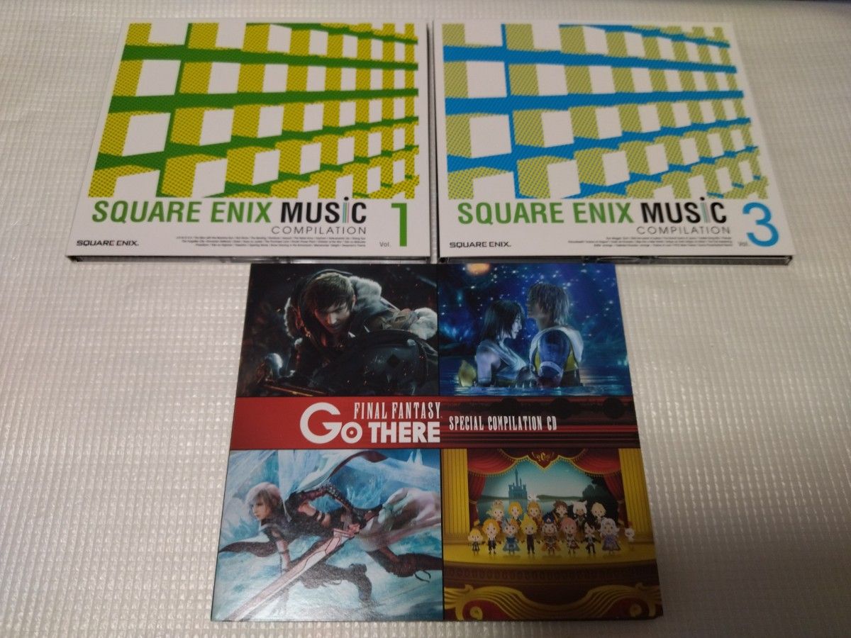 SQUARE ENIX MUSIC COMPILATION Vol.1 スクウェアエニックス ミュージックコンピレーション 計3枚