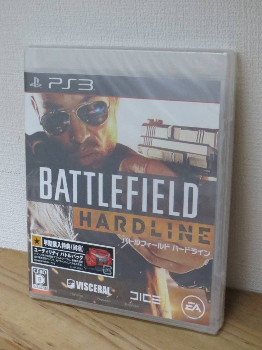 【PS3ソフト】 BATTLEFIELD HARDLINE バトルフィールド ハードライン_これは私物です。同じ商品をお送りします。
