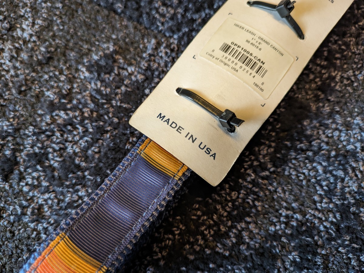 NEW USA製 PENDLETON 6ft LEASH ペンドルトン ６フィート リーシュ 薄緑系 大型犬 ラブラドール ゴールデン セッター_画像3