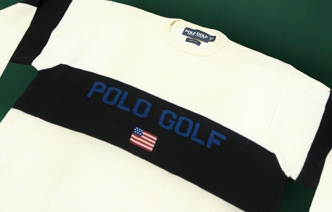 POLO GOLF RALPH LAUREN ラルフローレン ウール　ゴルフ　セーター★Mサイズ★