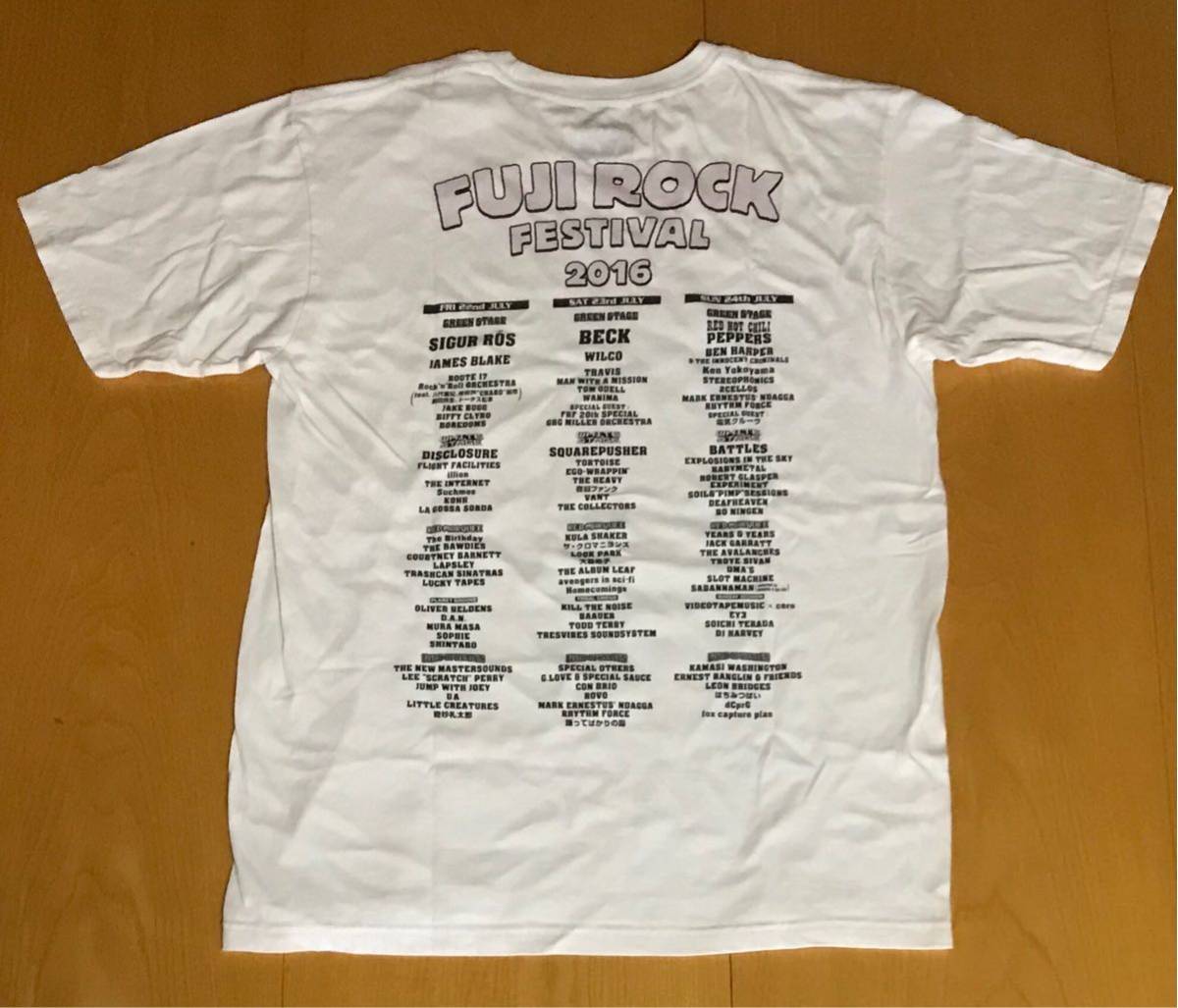 ヤフオク Fuji Rock Festival 16 Official T Shirt