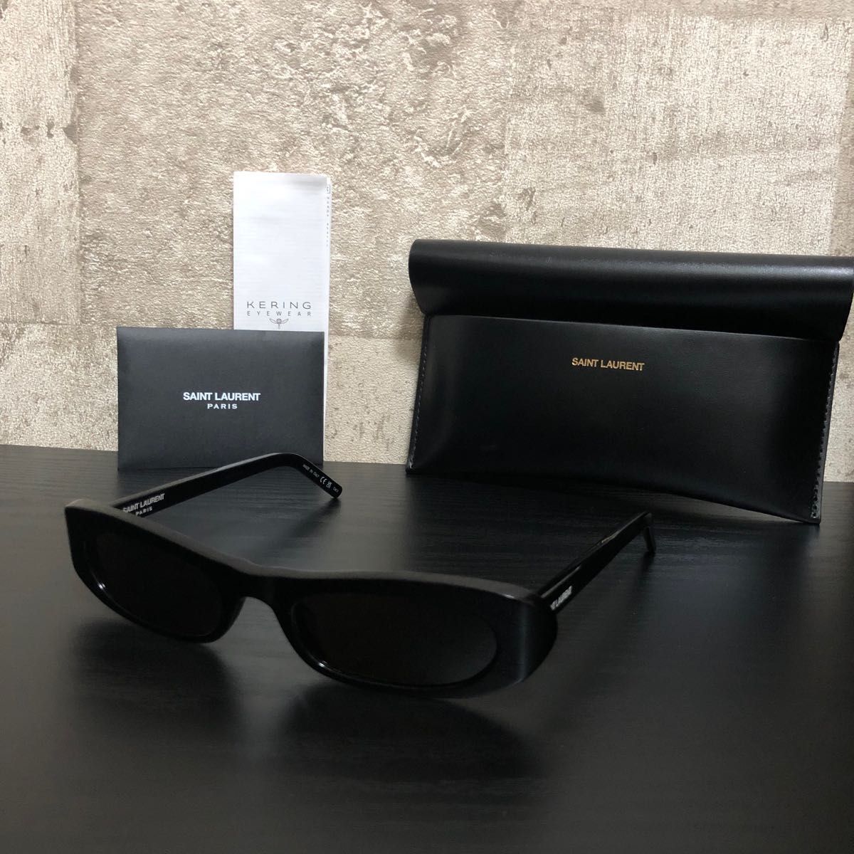 【Saint Laurent】常田大希 着用 サンローラン サングラス 国内完売 ブラック SL557