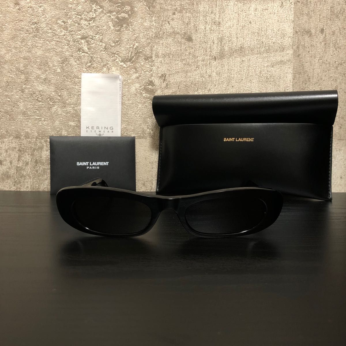 【Saint Laurent】常田大希 着用 サンローラン サングラス 国内完売 ブラック SL557