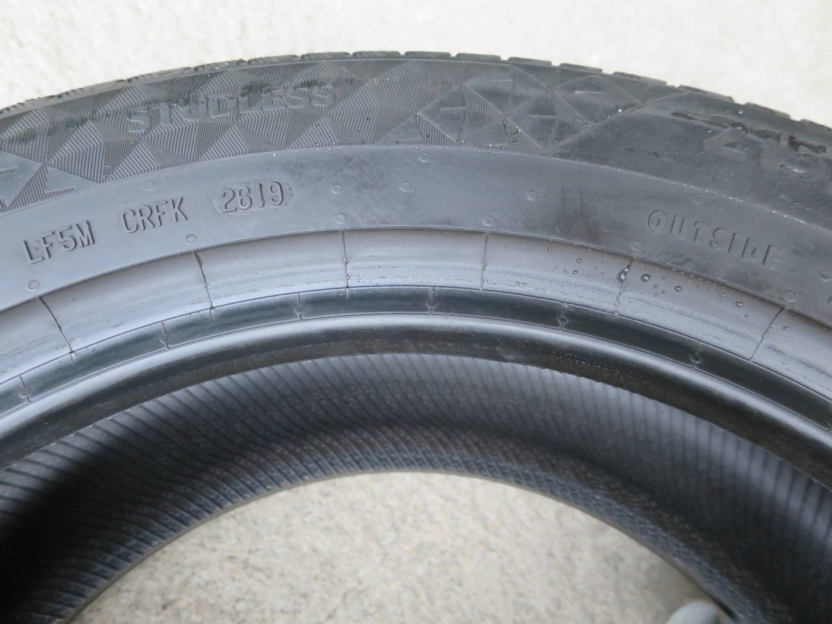 19年製 215/60R16 99T ◆CONTINENTAL NORTH CONTACT NC6◆ 4本 B68 スタッドレス_画像10