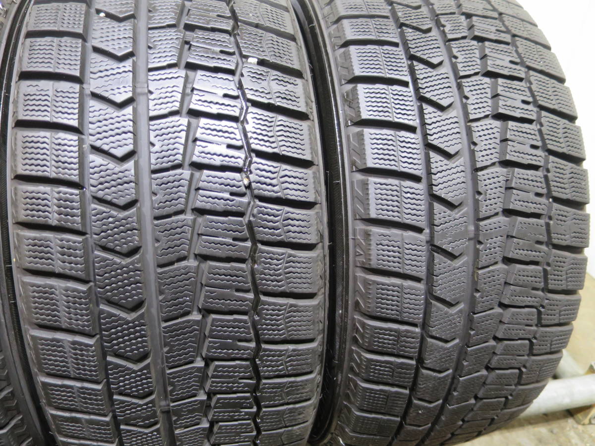 18年製バリ山 225/45R17 91Q ◆ダンロップ WINTER MAXX WM02◆ 4本 B154 スタッドレス_画像3