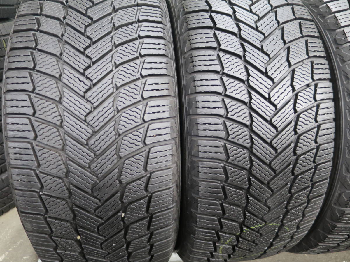 20年製バリ山 245/50R18 104H ◆ミシュラン X-ICE SNOW◆ 4本 B684 スタッドレス_画像2