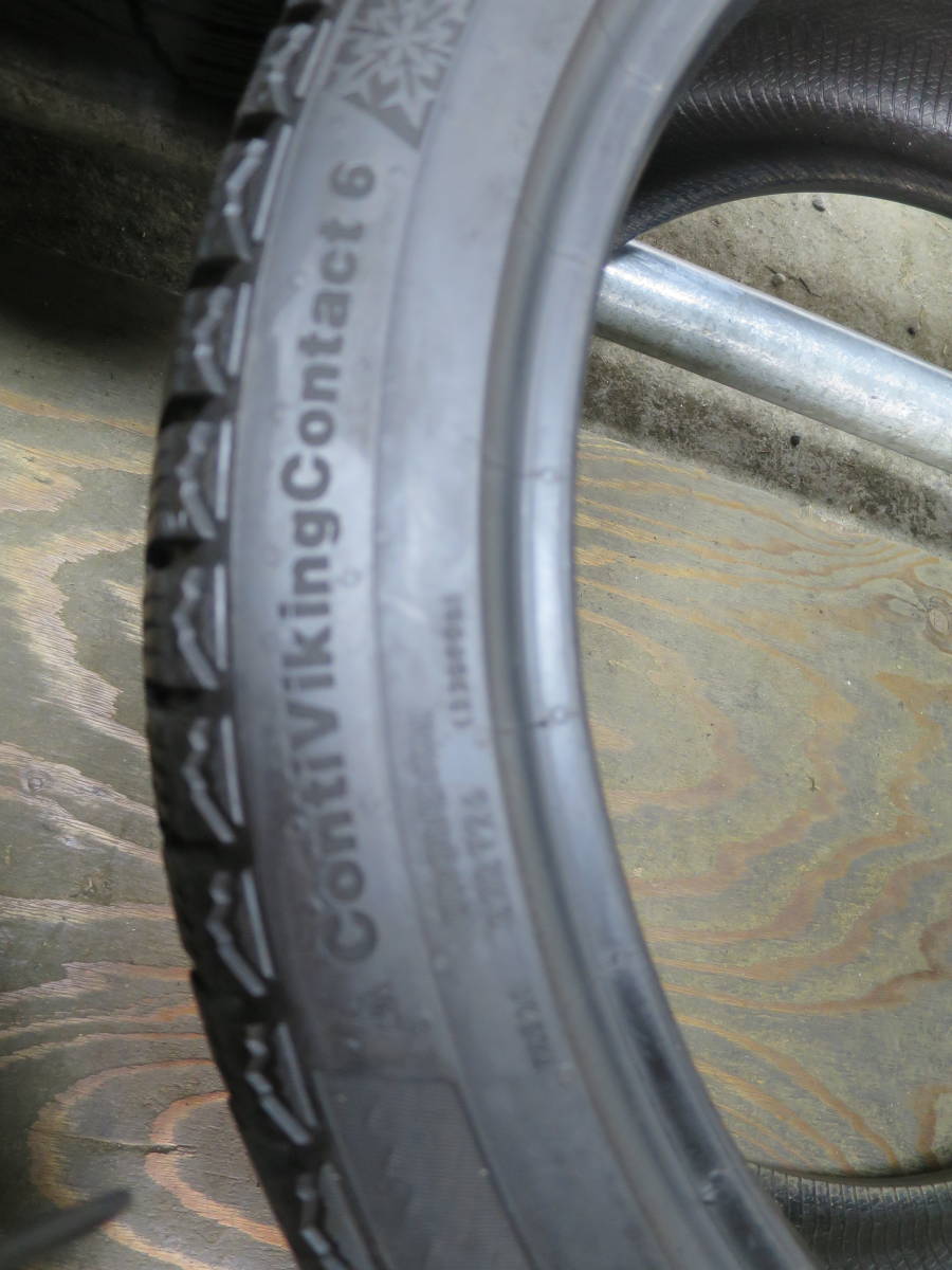 225/40R18 92T ◆CONTINENTAL CONTIVIKING CONTACT 6◆ 4本 B642 スタッドレス_画像10