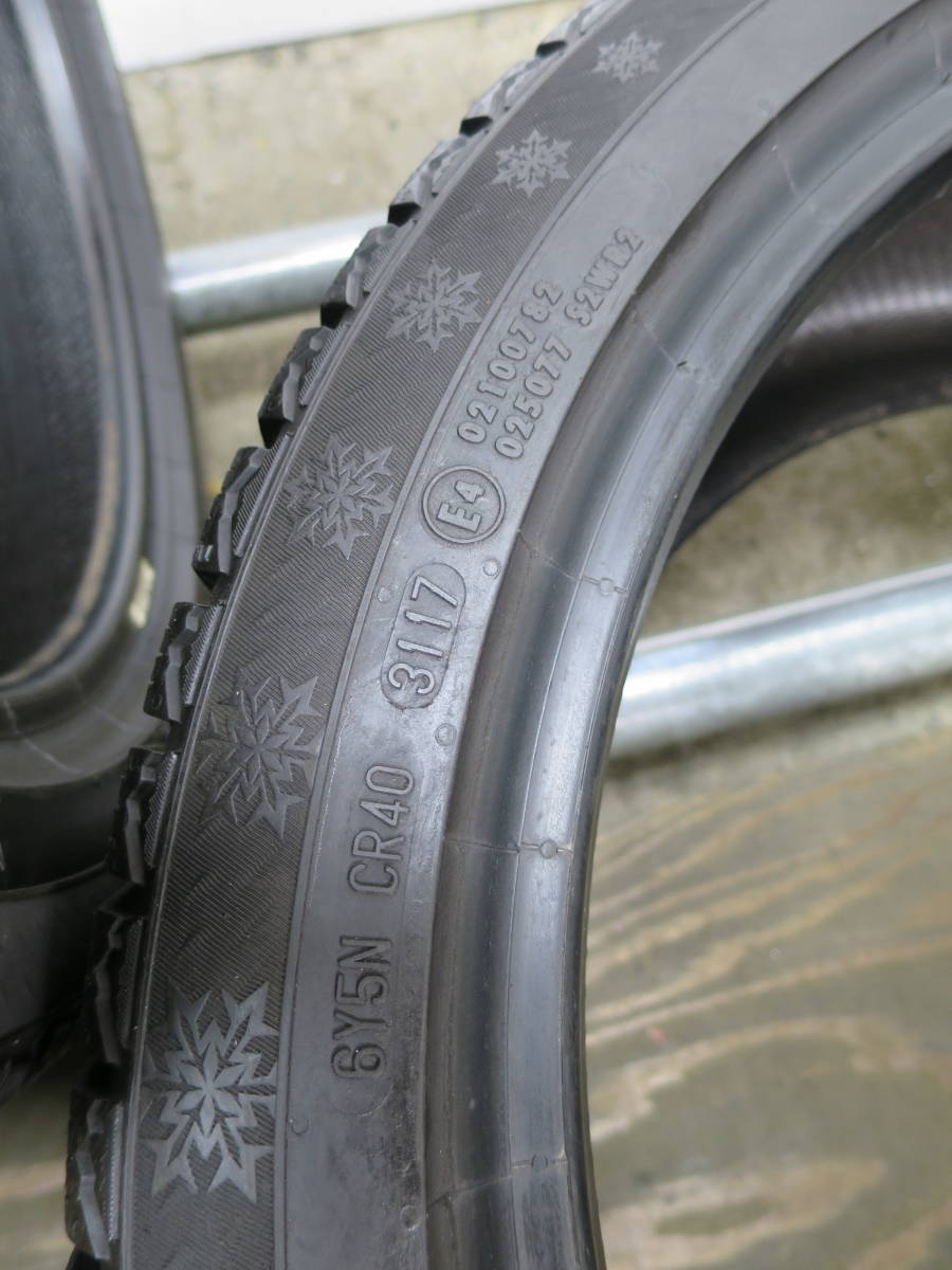 225/40R18 92T ◆CONTINENTAL CONTIVIKING CONTACT 6◆ 4本 B642 スタッドレス_画像9