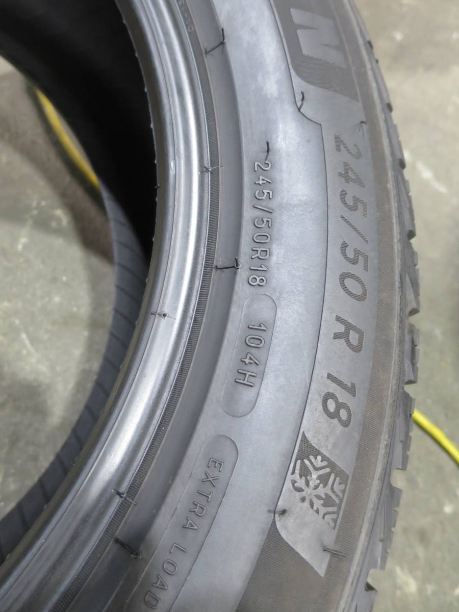 20年製バリ山 245/50R18 104H ◆ミシュラン X-ICE SNOW◆ 4本 B684 スタッドレス_画像10