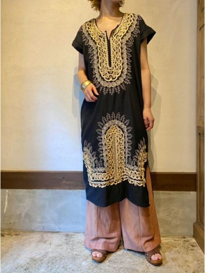 embroidery ethnic dress〈sd220725〉