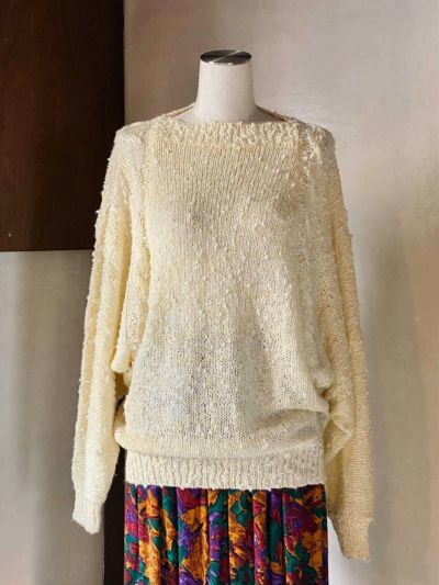nep knitted dolman sleeve sweater( sn230130 )_画像2