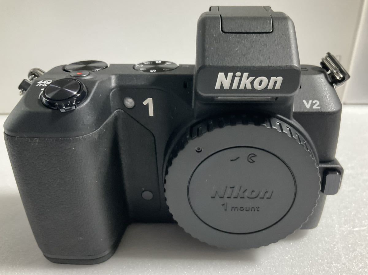 ニコン Nikon 1 V2 レンズキット ブラック ショット数1 枚　_画像4