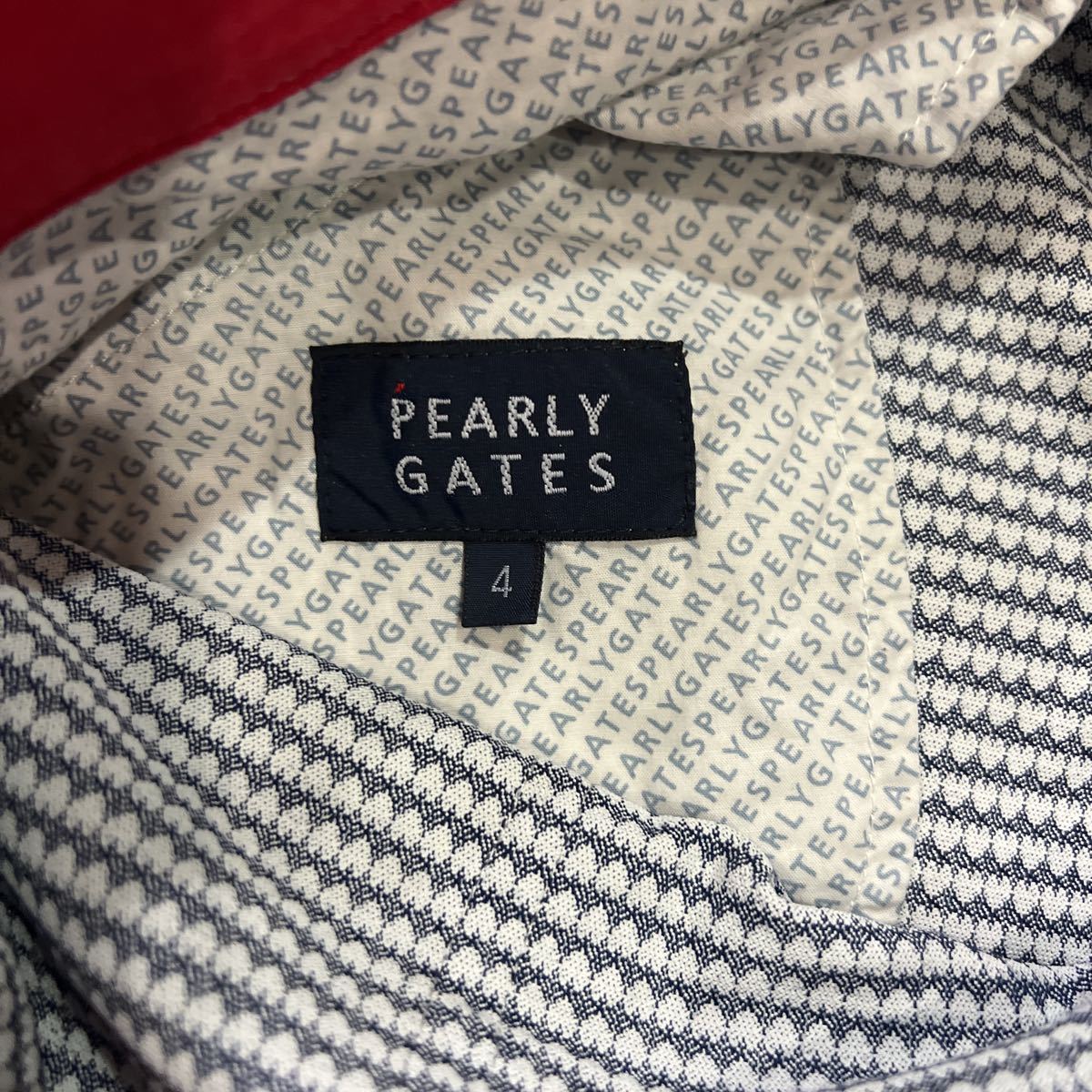 PEARLY GATES パーリーゲイツ ショートパンツ グレー系 4 チェック柄