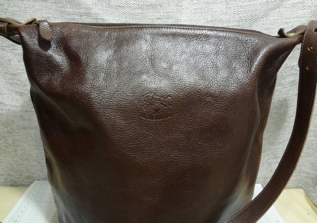 充実の品 【人気 概ね良好】 IL BISONTE イルビゾンテ オールレザー