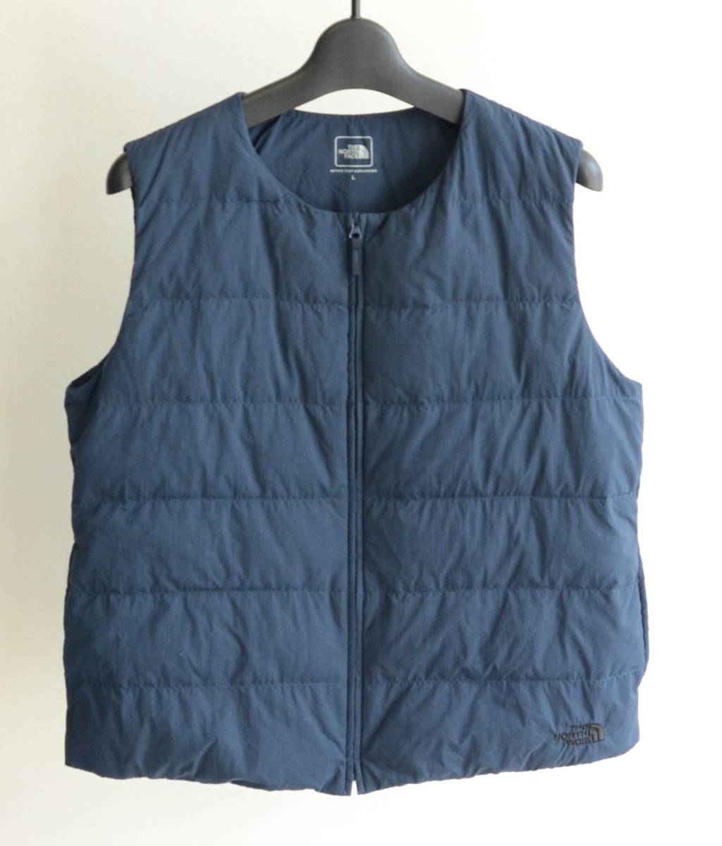 超人気新品 Boardwalk ノースフェイス Vest L size ダウンベスト