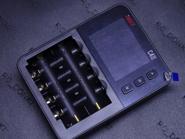 ISDT C4 EVO 36W 8A18650用USB出力付き6チャンネルスマートバッテリー充電器 リチウムイオン ニッケル水素対応_画像4