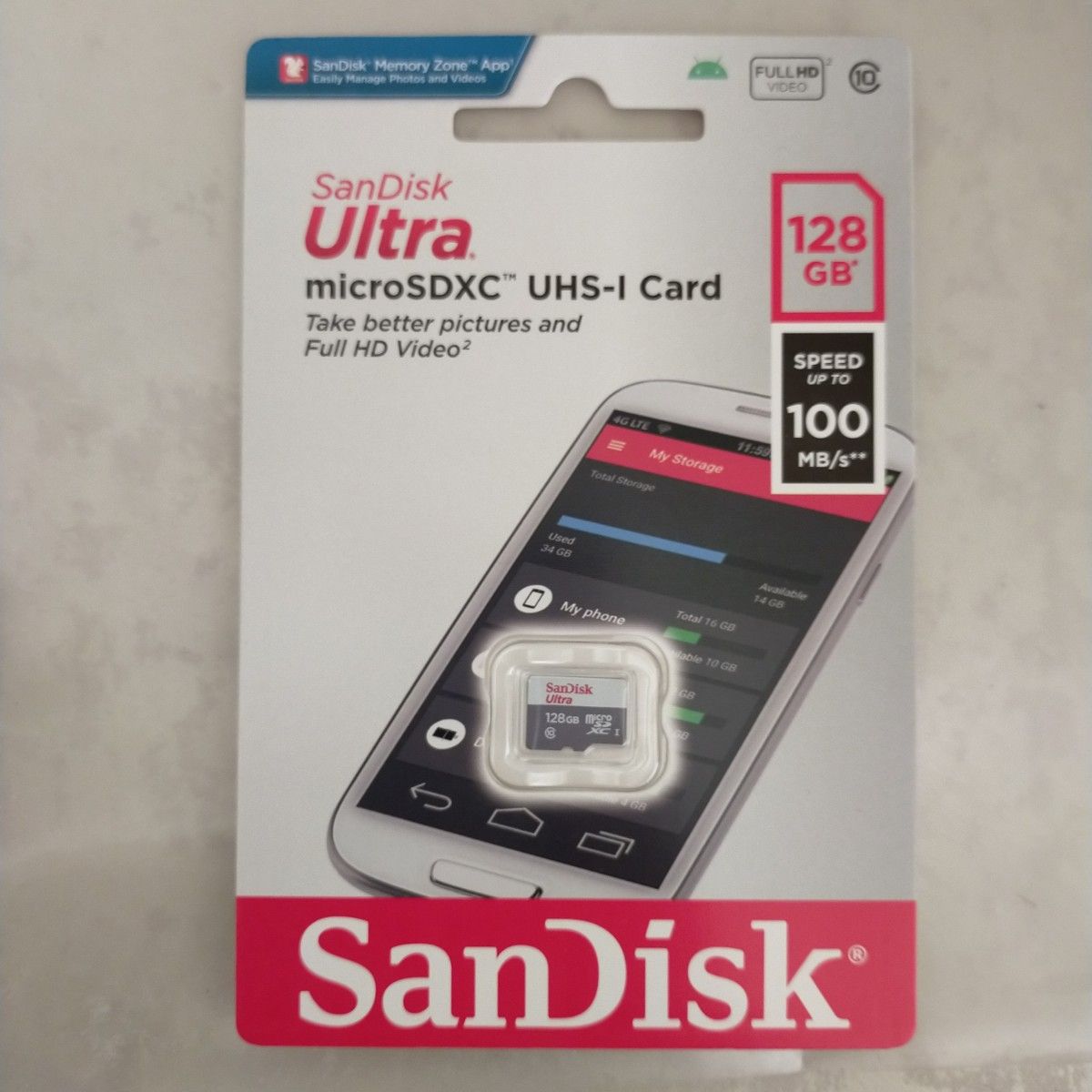 サンディスク　microSDカード 　128GB 　マイクロSD　SanDisk