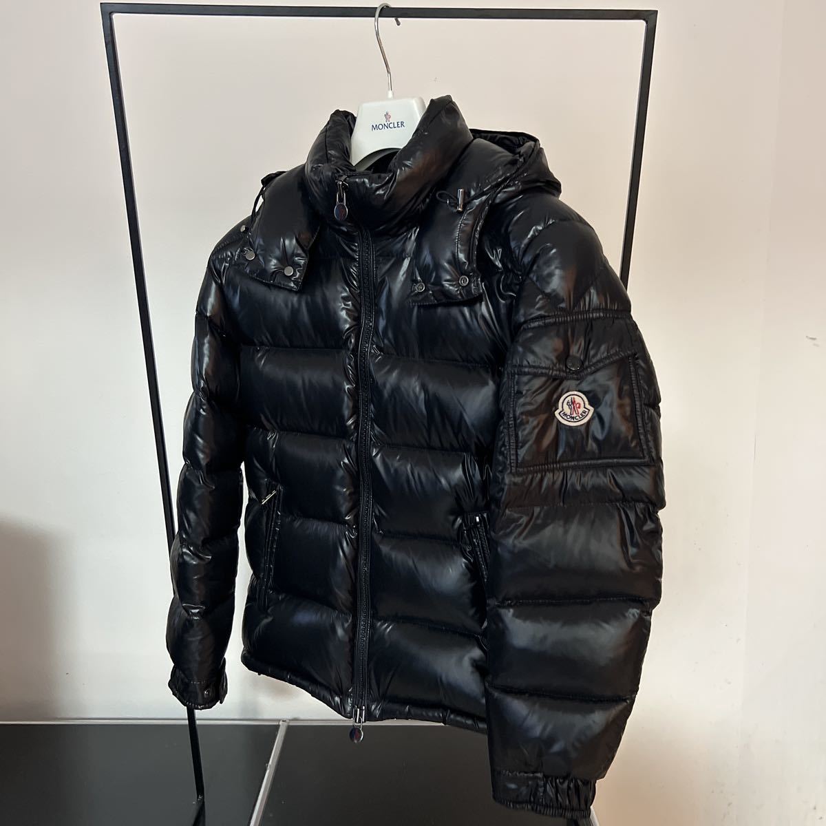 正規代理店 モンクレール MONCLER☆MAYA☆マヤ☆ブラック☆サイズ0