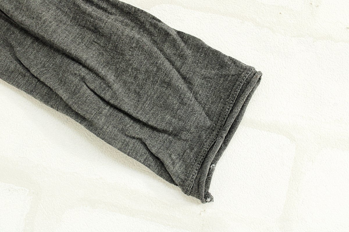 国内正規品/大きいサイズ ミッソーニ イタリア製絹混ウールプルオーバー44グレーak008_画像8