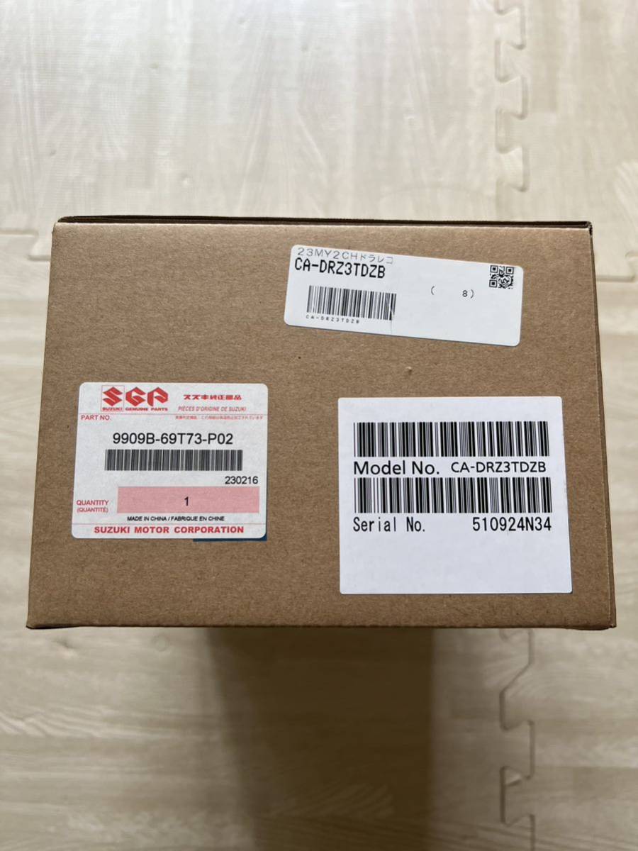 スズキ純正 ナビ連動ドライブレコーダー 9909B-69T73-P02 品番CA スズキ純正 ナビ連動ドライブレコーダー 9909B-69T73-P02 品番CA