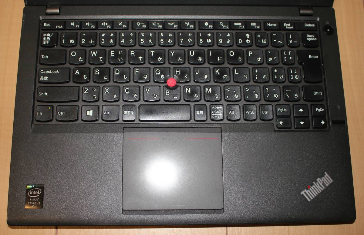 【中古】Lenovo Thinkpad X240 Core i5-4300U 2.9GHz RAM4GB SSD100GB_画像6