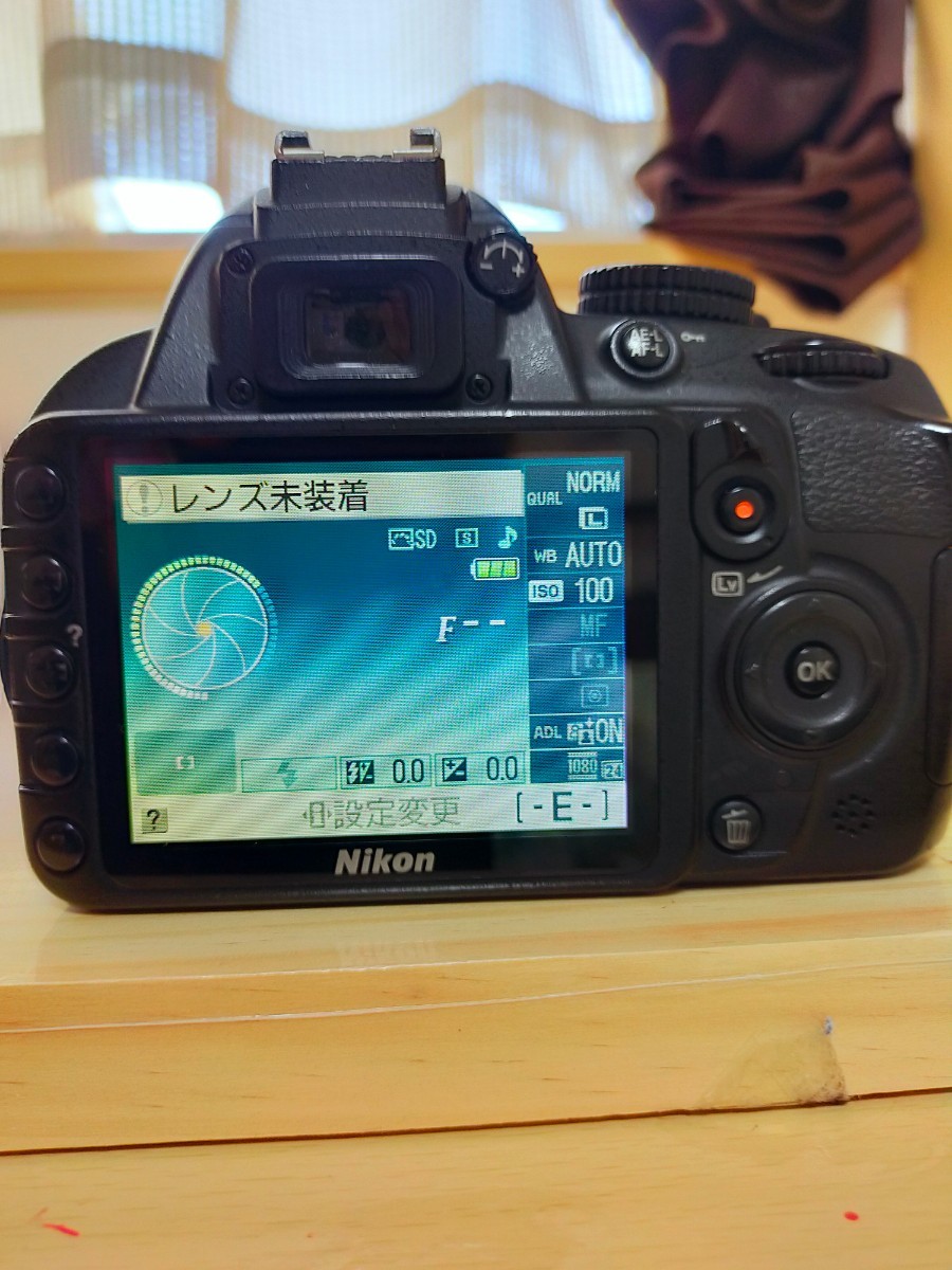 ★実用美品★ Nikon ニコン D3100 ボディ_画像7