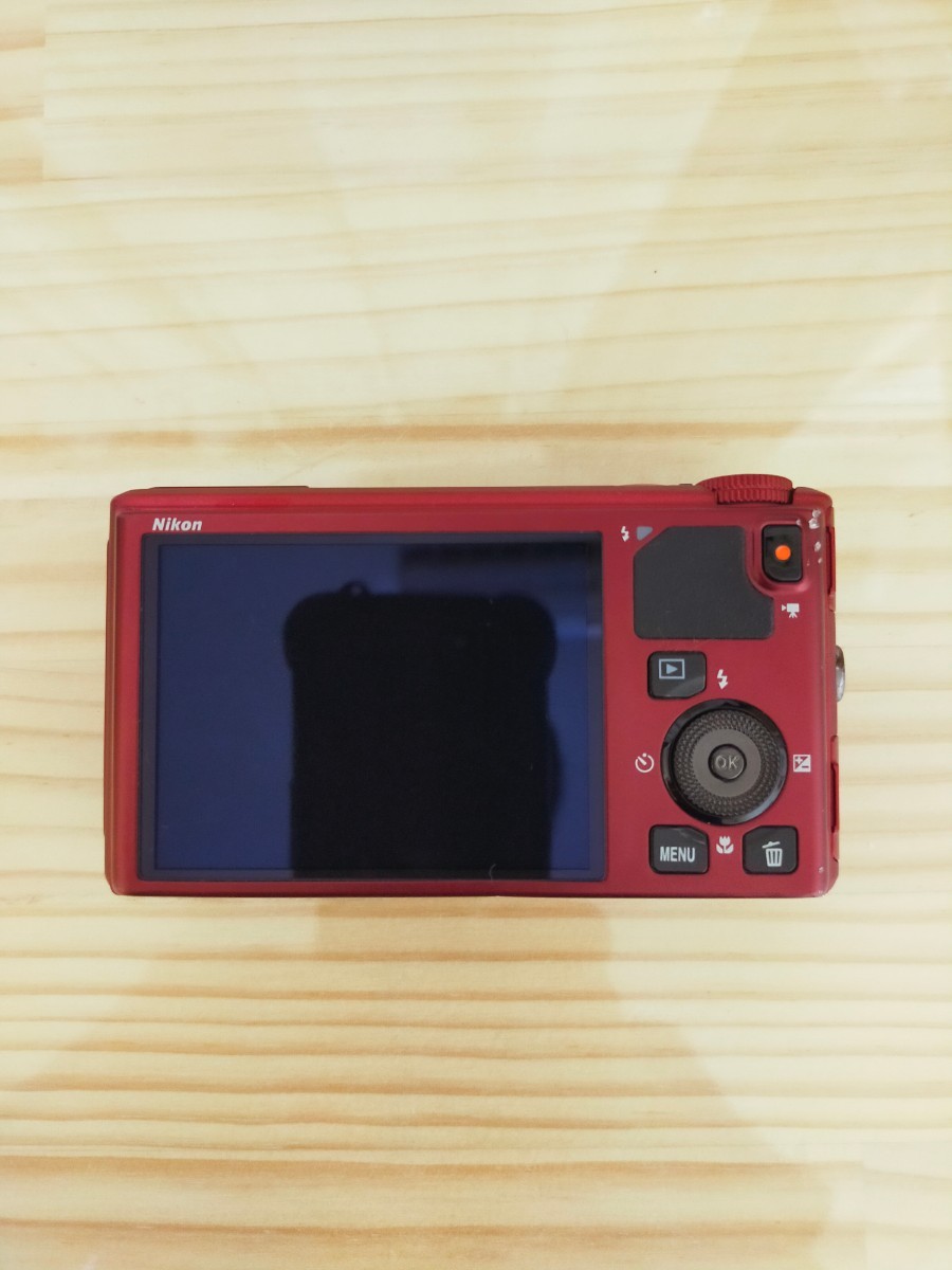 グランドセール ☆美品レベル☆ Nikon ニコン COOLPIX S9400 レッド
