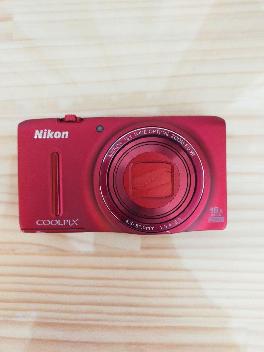 グランドセール ☆美品レベル☆ Nikon ニコン COOLPIX S9400 レッド
