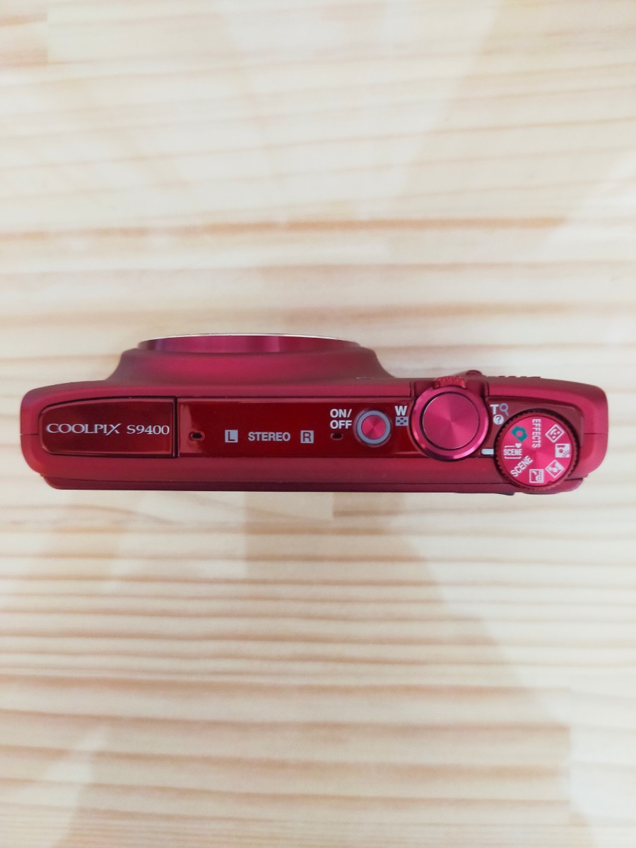 ★美品レベル★ Nikon ニコン COOLPIX S9400 レッド♪