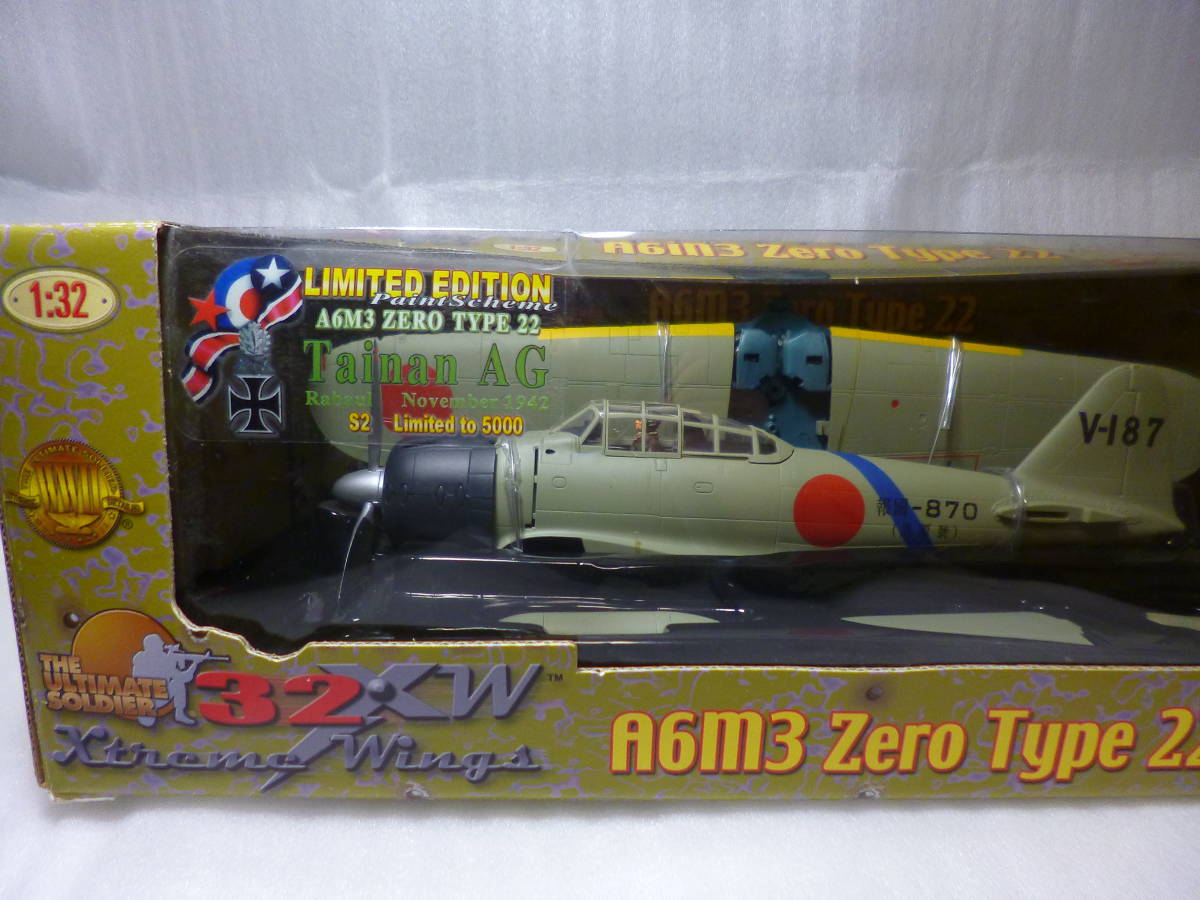 レア希少 1/32スケール ゼロ戦 22型 Tainan AG ラバウル 1942 21st