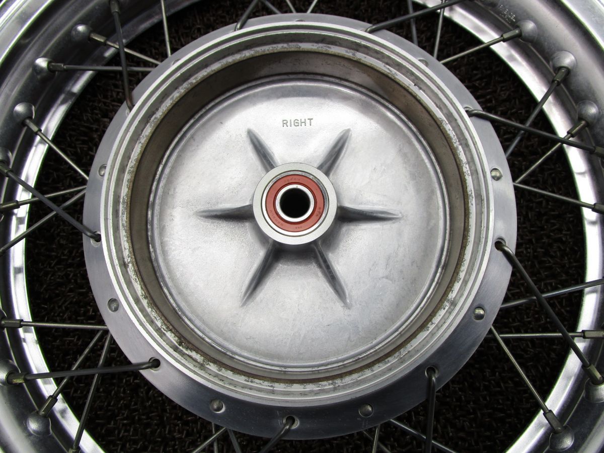 ST400 Tempter front wheel *E854!NK43A Suzuki [ K409 ] TEMPTER animation have 