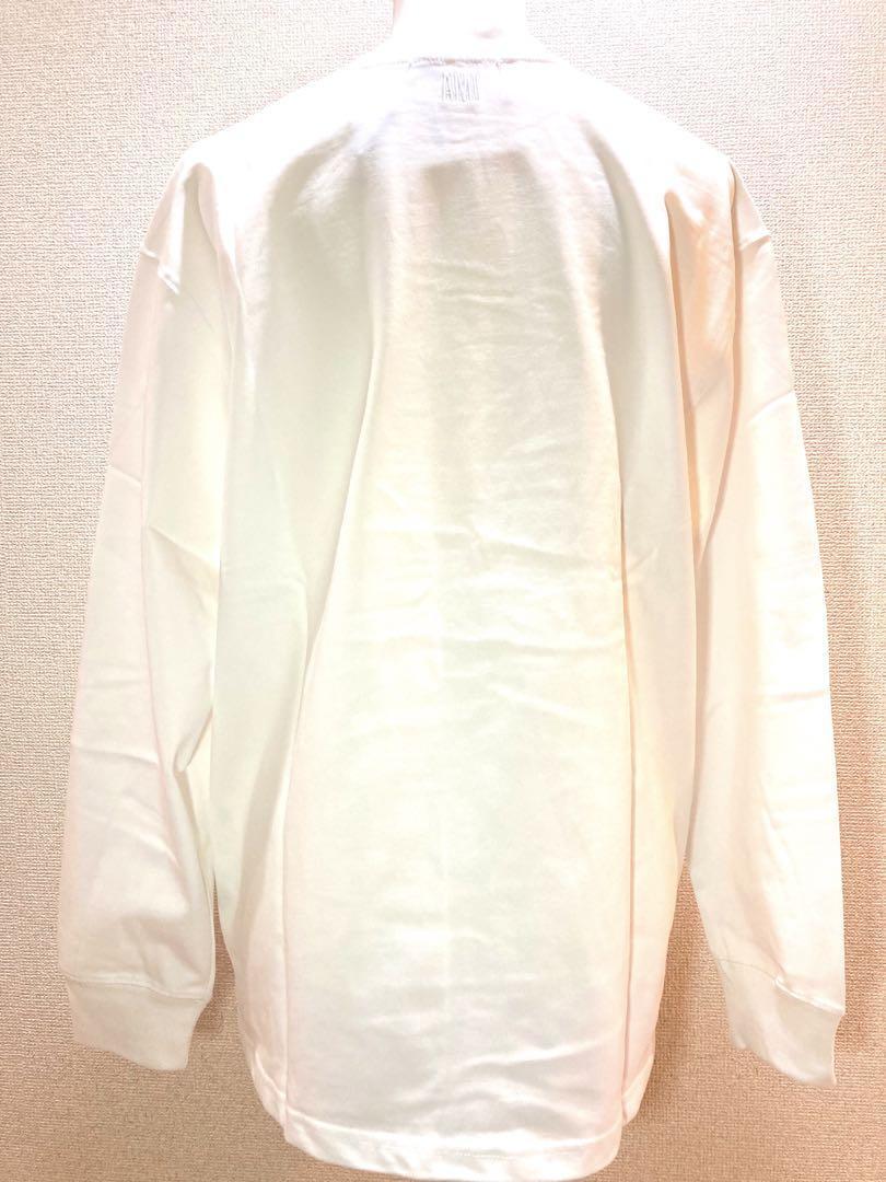 ≪超目玉☆12月≫ アミパリス ロンT/トレーナー 白×赤ハート Mサイズ