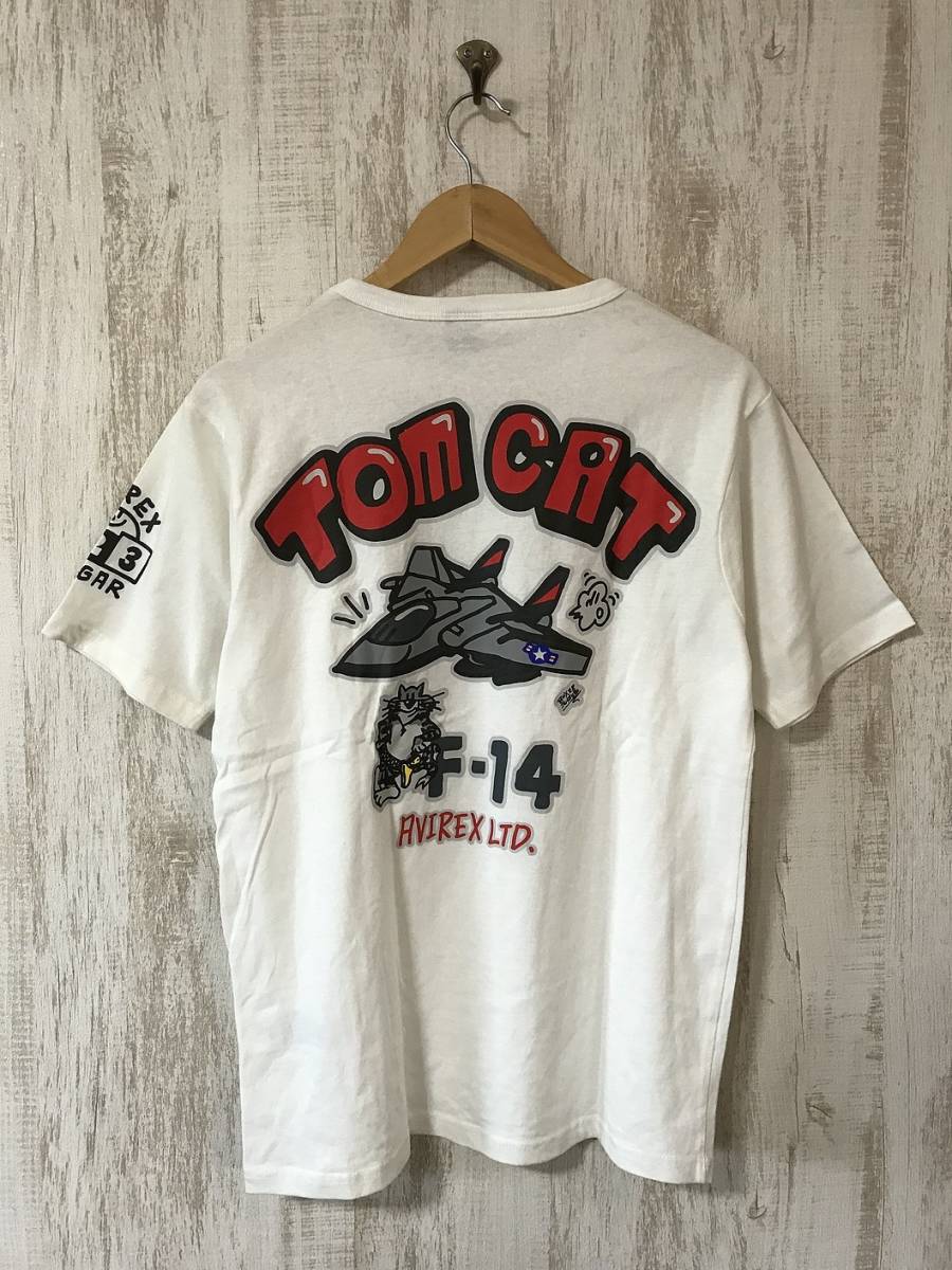 atTOM CAT F 戦闘機 デザイン バックプリントTシャツ