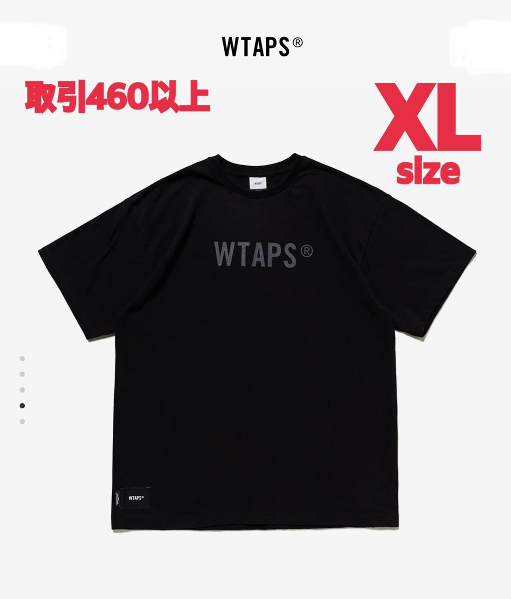WTAPS 2023SS SIGN SS TEE BLACK XLサイズ ダブルタップス サイン ロゴ