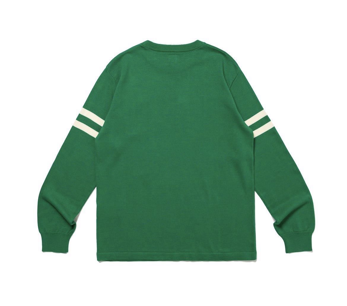 HUMAN MADE 2023FW KNIT SWEATER #1 GREEN XLサイズ ヒューマン HUMAN MADE 2023FW KNIT SWEATER #1 GREEN XLサイズ ヒューマン