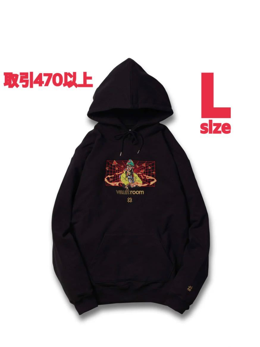 VR × VALORANT CHAMPIONS HOODIE BLK Lサイズ VAULTROOM ボルト