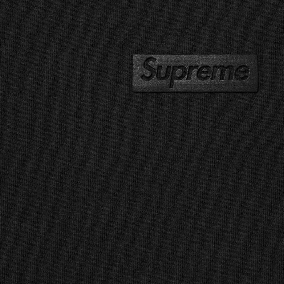 Supreme 2023FW High Density Small Box S/S Top Black XXLサイズ シュプリーム ハイ デンシティー スモールボックス トップ ブラック 2XL_画像3