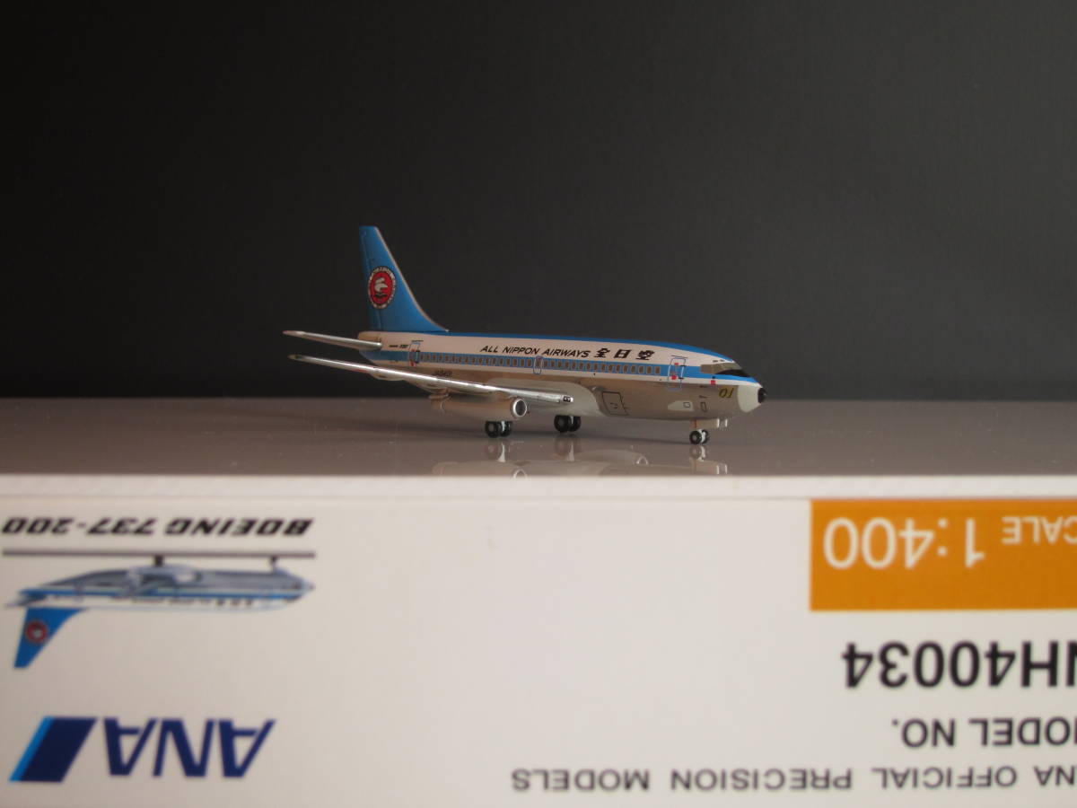 ◆ＡＮＡ [JA8401] ＭＯＨＩＣＡＮ　ＬＯＯＫ◆NH40034 [1:400]◆Ｂ７３７－２００_画像2