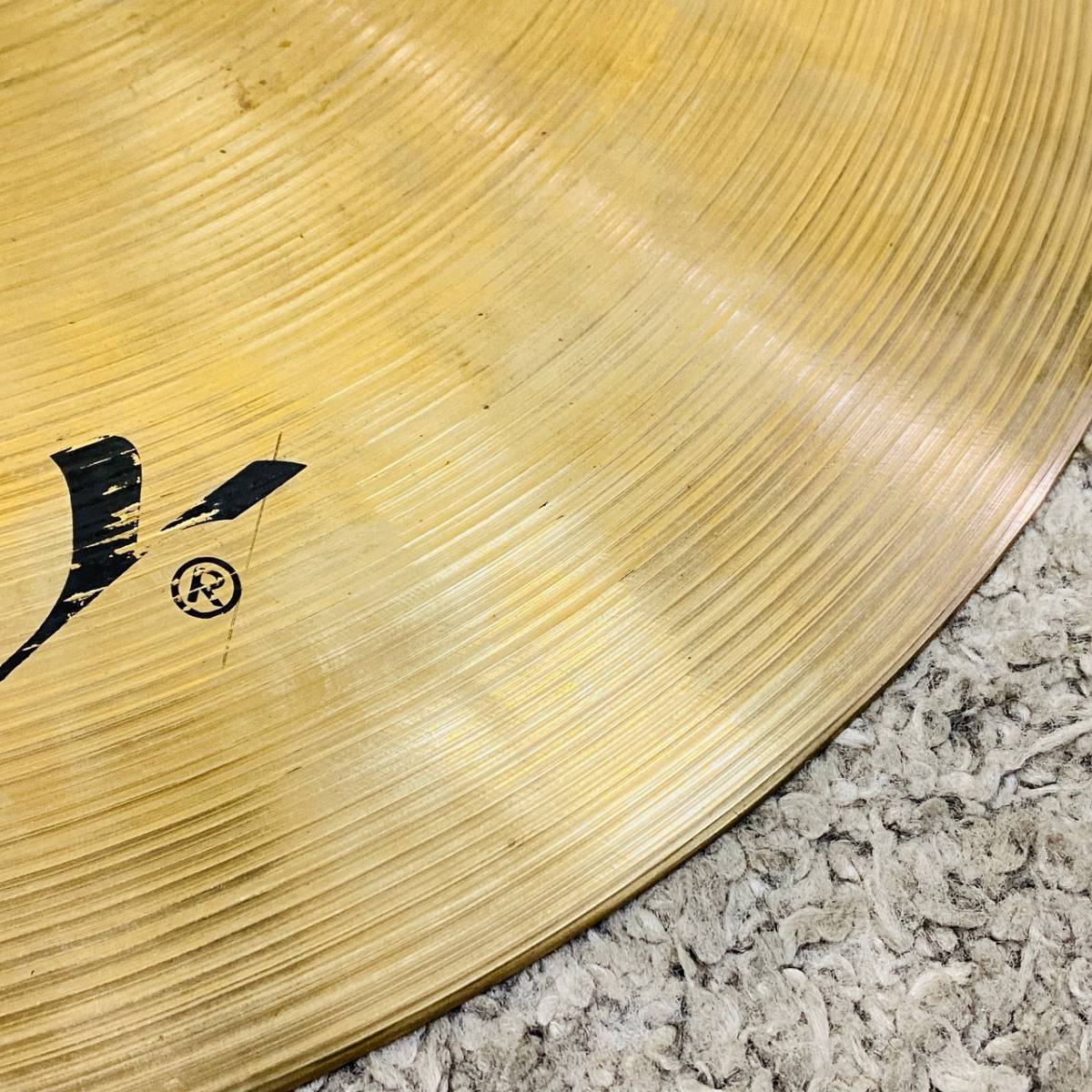 alchemy cymbals 20 rock ride /arukemi- блокировка ride тарелки 20 дюймовый 50.5cm[ с футляром ]!