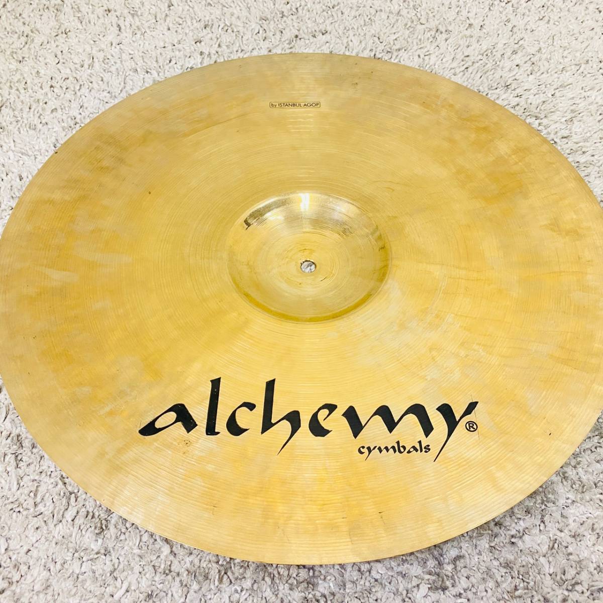 alchemy cymbals 20 rock ride /arukemi- блокировка ride тарелки 20 дюймовый 50.5cm[ с футляром ]!
