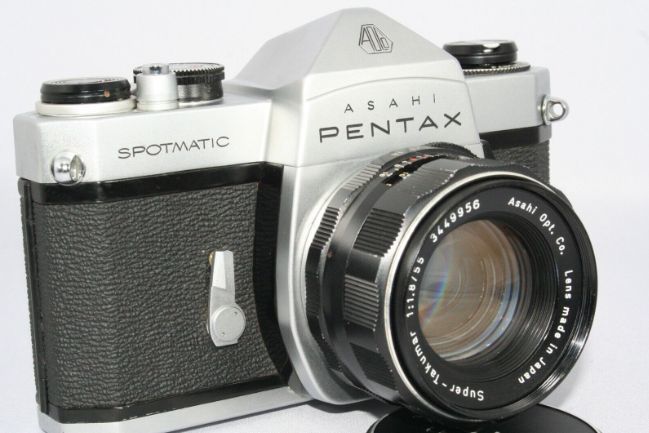 美品 Pentax Spotmatic SP + Super Takumar 55mm f1 8 一眼レフ