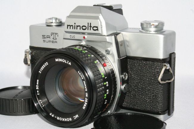 完動品 美品 Minolta SRT Super + MC Rokkor-PF 50mm f1.7